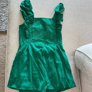 Red Dress Boutique, Green Romper